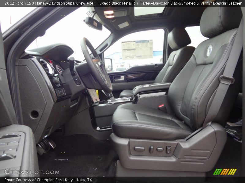 Harley-Davidson Drivers Seat in Harley-Davidson Black - 2012 Ford F150 Harley-Davidson SuperCrew 4x4