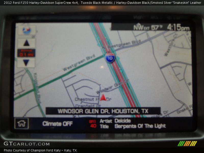 Navigation of 2012 F150 Harley-Davidson SuperCrew 4x4
