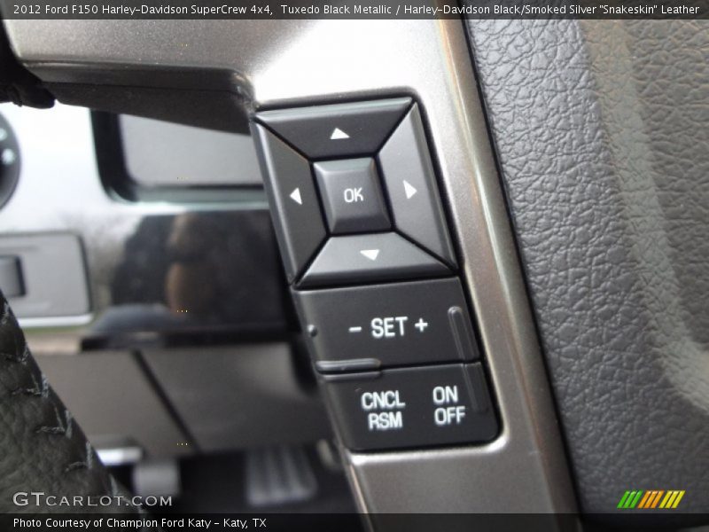 Tuxedo Black Metallic / Harley-Davidson Black/Smoked Silver 