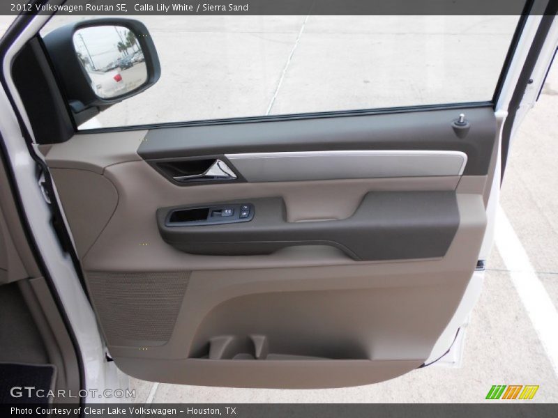 Door Panel of 2012 Routan SE