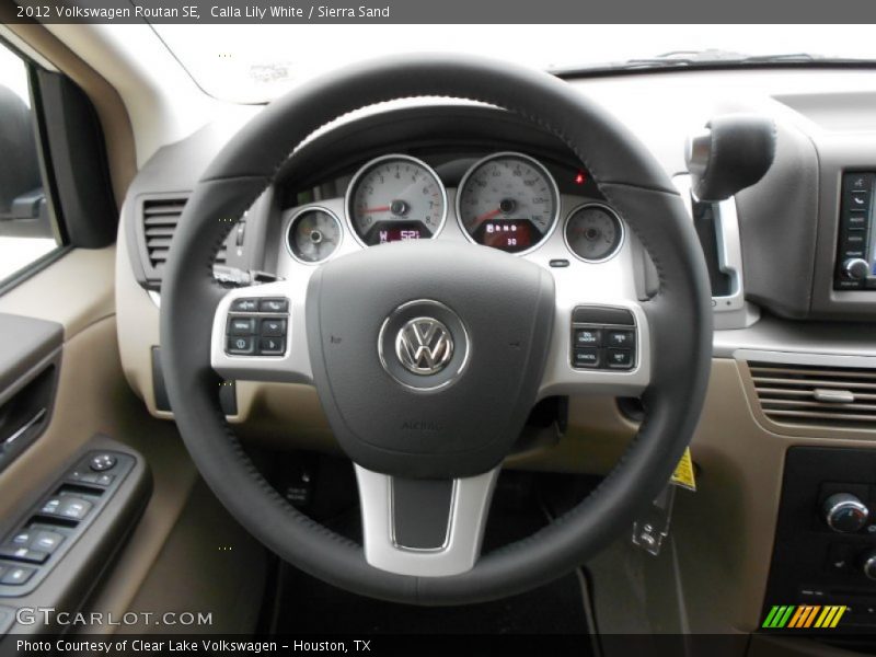  2012 Routan SE Steering Wheel