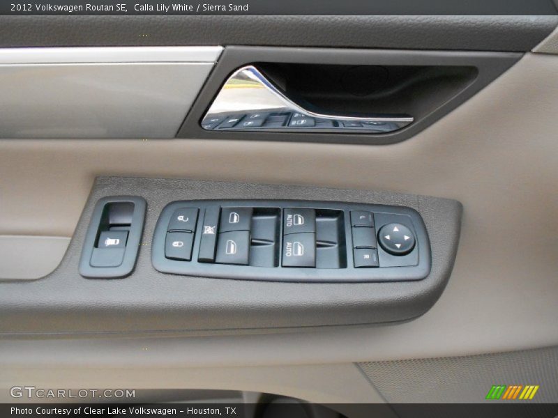 Controls of 2012 Routan SE