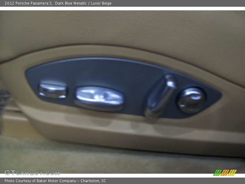 Dark Blue Metallic / Luxor Beige 2012 Porsche Panamera S