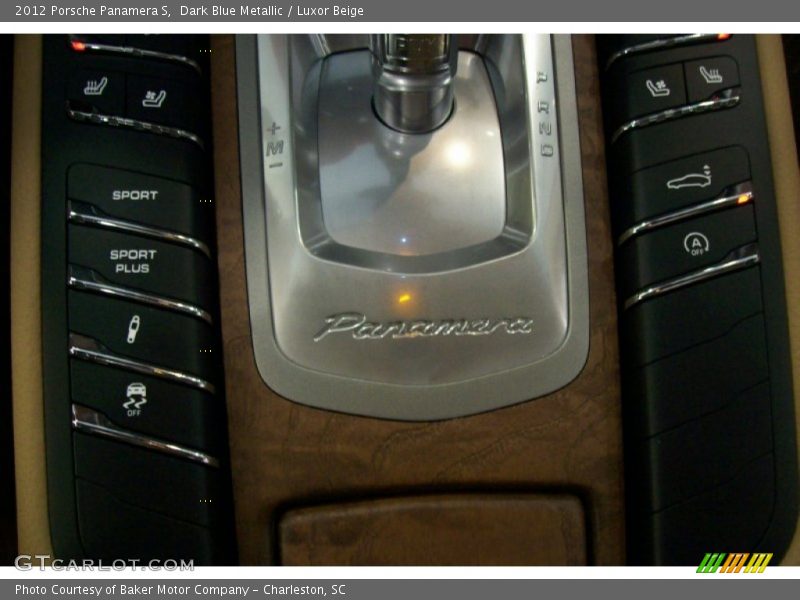 Dark Blue Metallic / Luxor Beige 2012 Porsche Panamera S