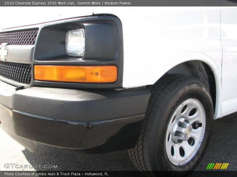 Summit White / Medium Pewter 2010 Chevrolet Express 1500 Work Van