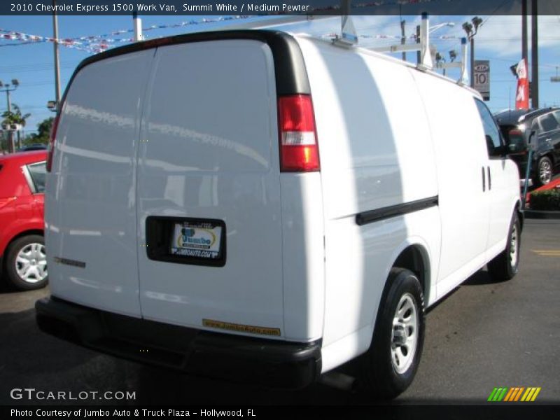 Summit White / Medium Pewter 2010 Chevrolet Express 1500 Work Van
