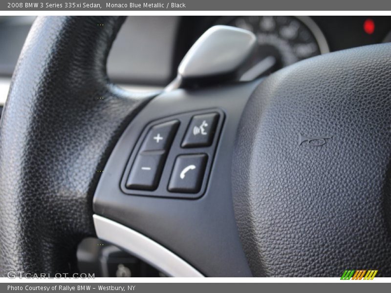 Monaco Blue Metallic / Black 2008 BMW 3 Series 335xi Sedan