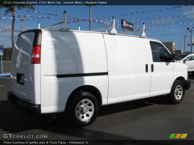 Summit White / Medium Pewter 2010 Chevrolet Express 1500 Work Van