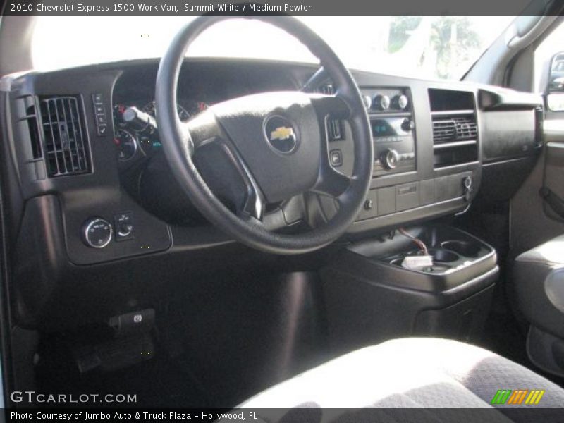 Summit White / Medium Pewter 2010 Chevrolet Express 1500 Work Van