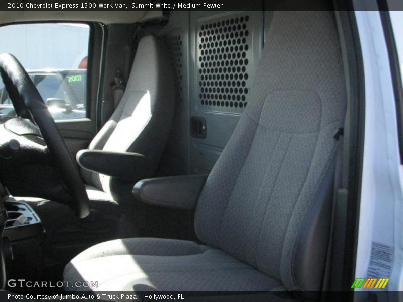 Summit White / Medium Pewter 2010 Chevrolet Express 1500 Work Van