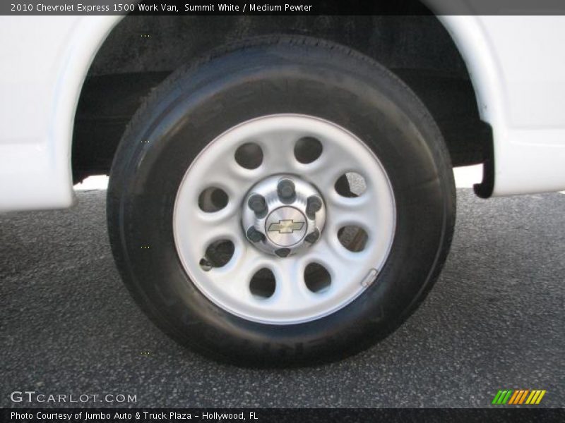 Summit White / Medium Pewter 2010 Chevrolet Express 1500 Work Van