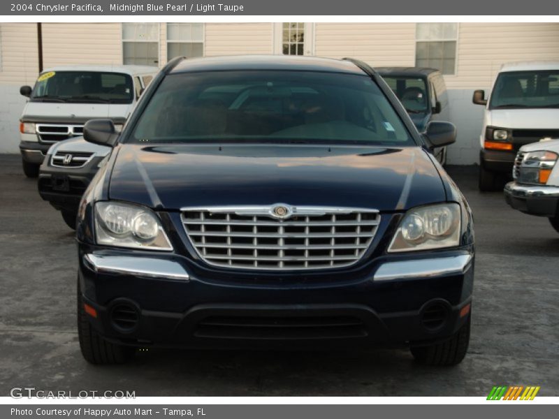 Midnight Blue Pearl / Light Taupe 2004 Chrysler Pacifica