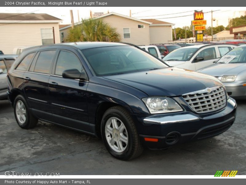 Midnight Blue Pearl / Light Taupe 2004 Chrysler Pacifica