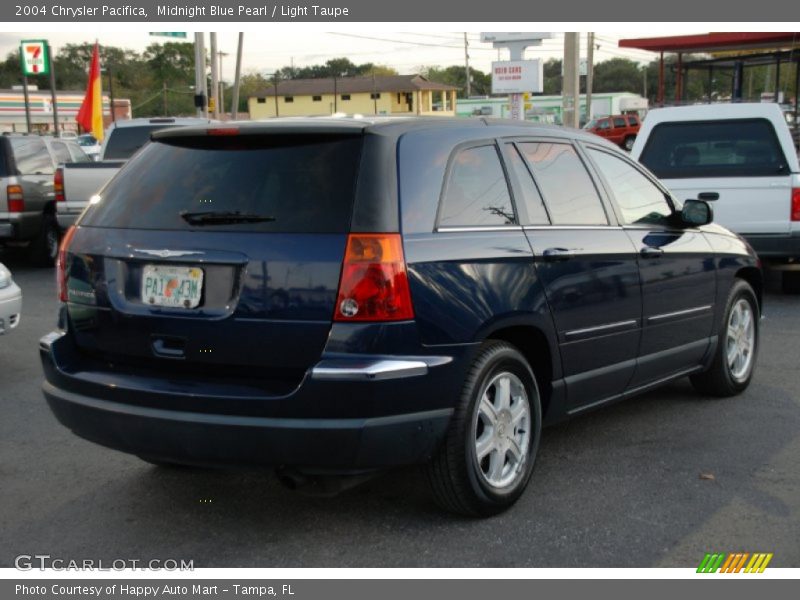 Midnight Blue Pearl / Light Taupe 2004 Chrysler Pacifica