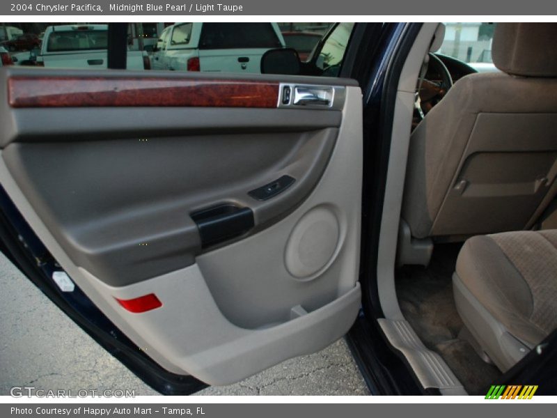 Midnight Blue Pearl / Light Taupe 2004 Chrysler Pacifica