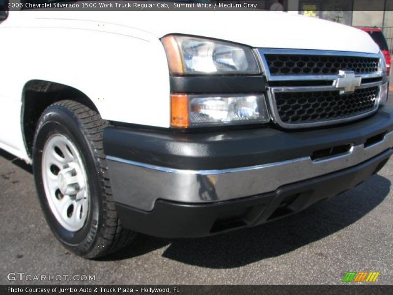 Summit White / Medium Gray 2006 Chevrolet Silverado 1500 Work Truck Regular Cab