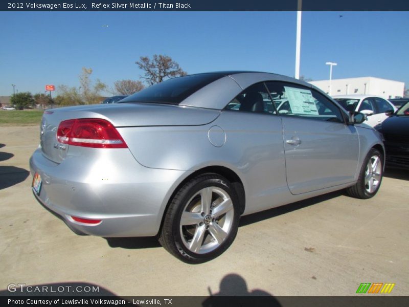 Reflex Silver Metallic / Titan Black 2012 Volkswagen Eos Lux