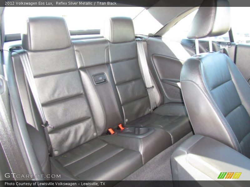 Reflex Silver Metallic / Titan Black 2012 Volkswagen Eos Lux