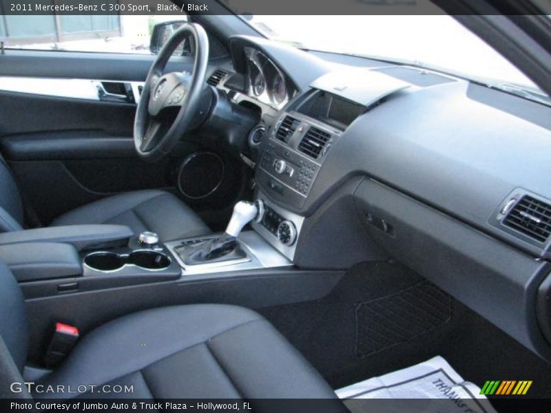 Black / Black 2011 Mercedes-Benz C 300 Sport