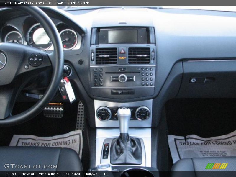Black / Black 2011 Mercedes-Benz C 300 Sport