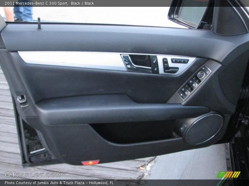 Black / Black 2011 Mercedes-Benz C 300 Sport
