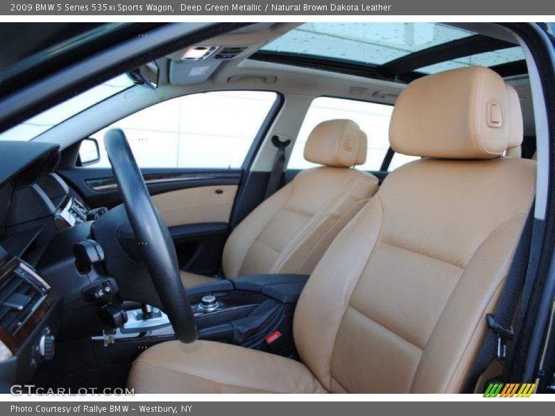  2009 5 Series 535xi Sports Wagon Natural Brown Dakota Leather Interior