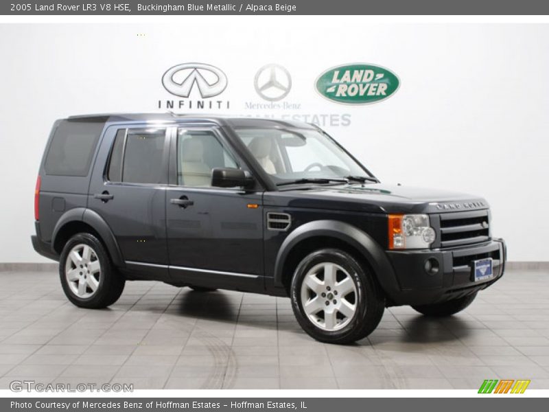 Buckingham Blue Metallic / Alpaca Beige 2005 Land Rover LR3 V8 HSE
