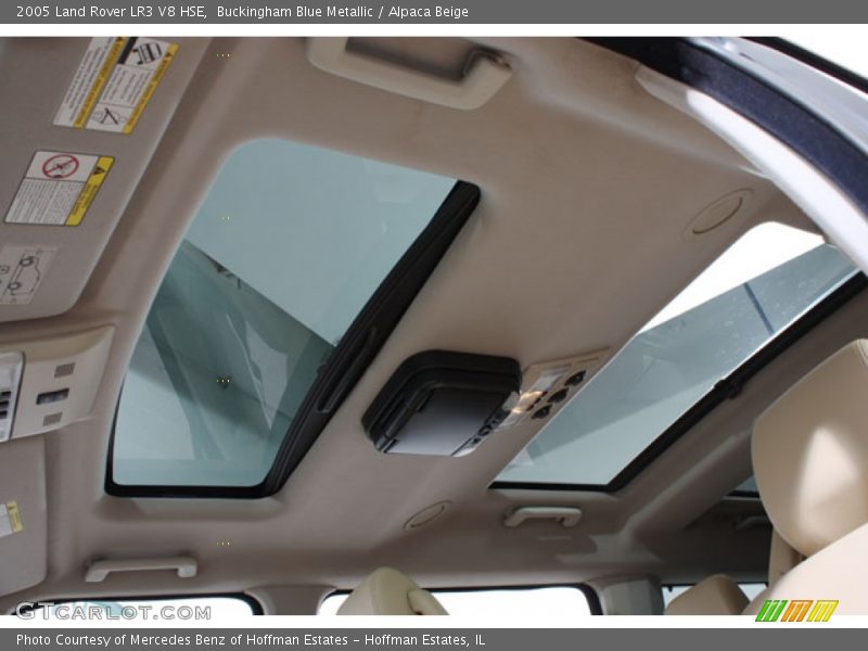 Buckingham Blue Metallic / Alpaca Beige 2005 Land Rover LR3 V8 HSE