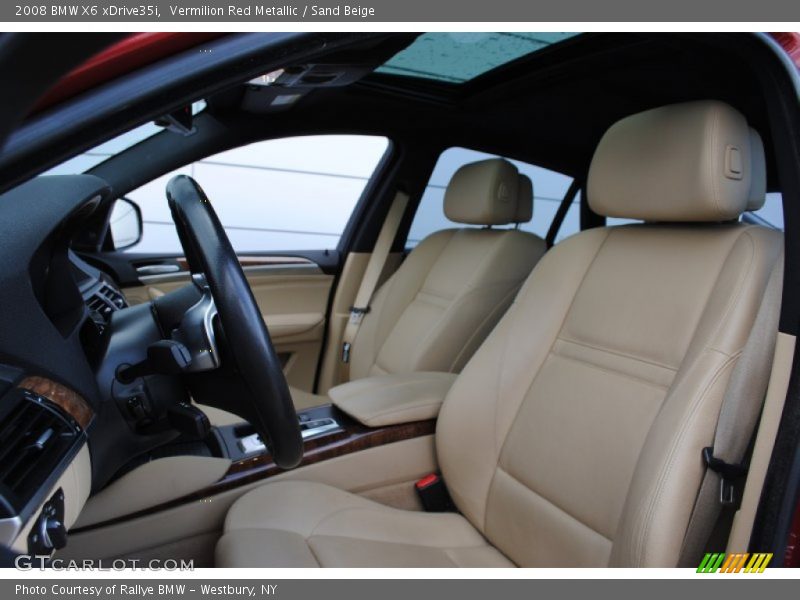  2008 X6 xDrive35i Sand Beige Interior