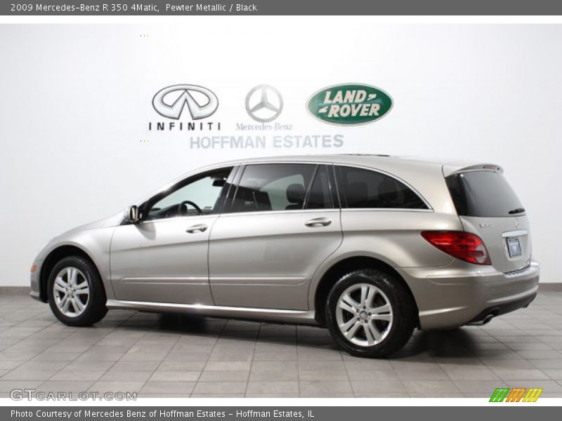 Pewter Metallic / Black 2009 Mercedes-Benz R 350 4Matic