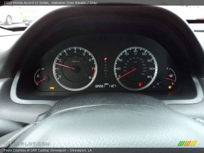  2010 Accord LX Sedan LX Sedan Gauges