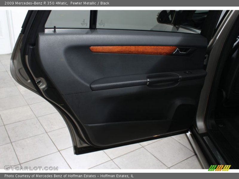 Pewter Metallic / Black 2009 Mercedes-Benz R 350 4Matic