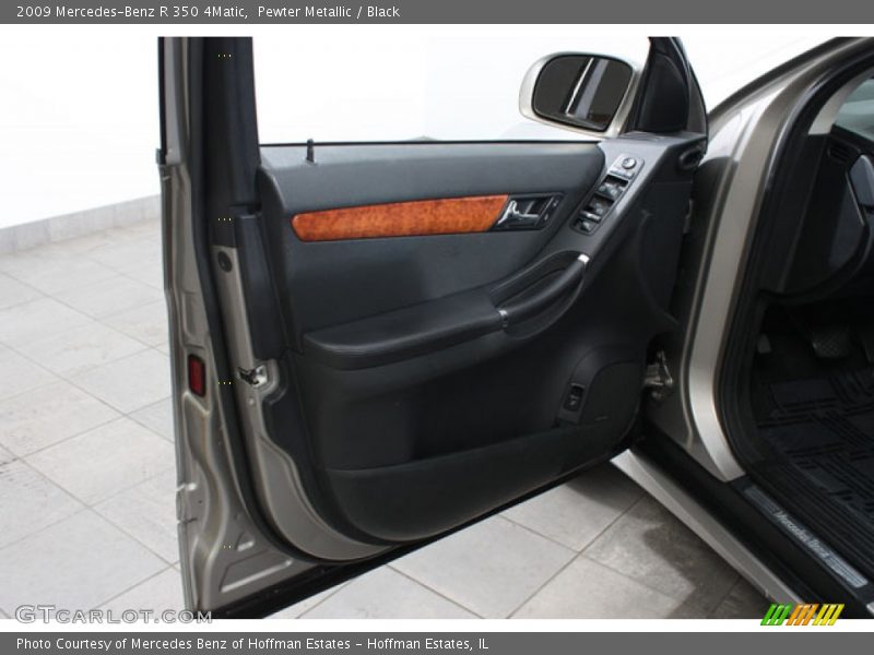Pewter Metallic / Black 2009 Mercedes-Benz R 350 4Matic