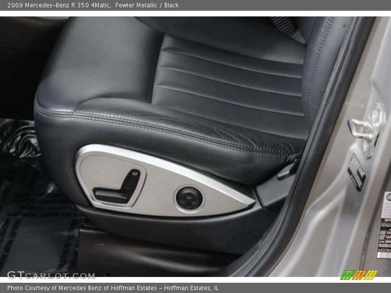 Pewter Metallic / Black 2009 Mercedes-Benz R 350 4Matic