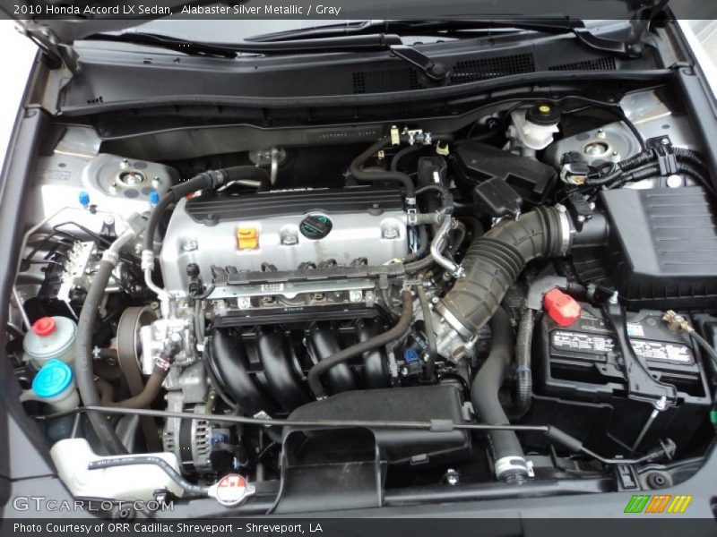  2010 Accord LX Sedan Engine - 2.4 Liter DOHC 16-Valve i-VTEC 4 Cylinder