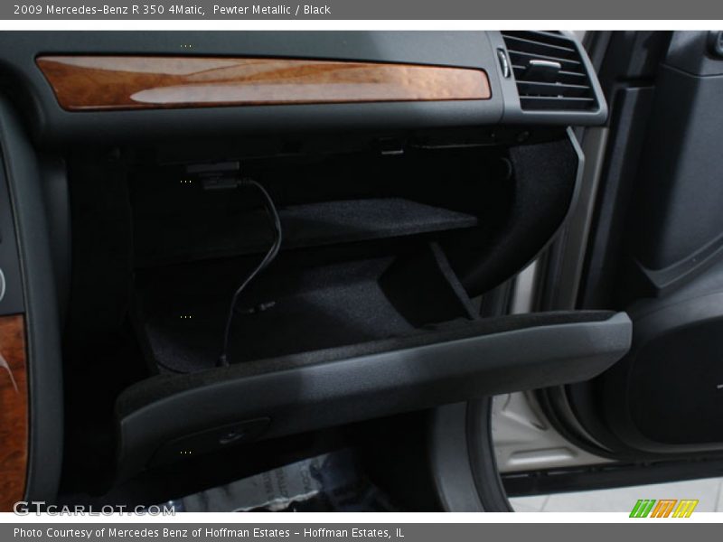 Pewter Metallic / Black 2009 Mercedes-Benz R 350 4Matic