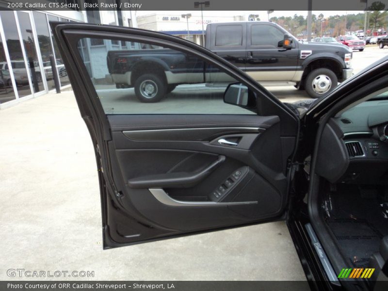 Black Raven / Ebony 2008 Cadillac CTS Sedan