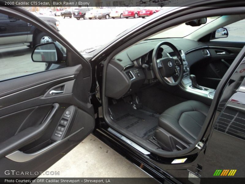 Black Raven / Ebony 2008 Cadillac CTS Sedan