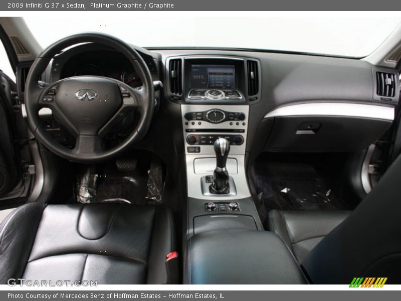 Platinum Graphite / Graphite 2009 Infiniti G 37 x Sedan