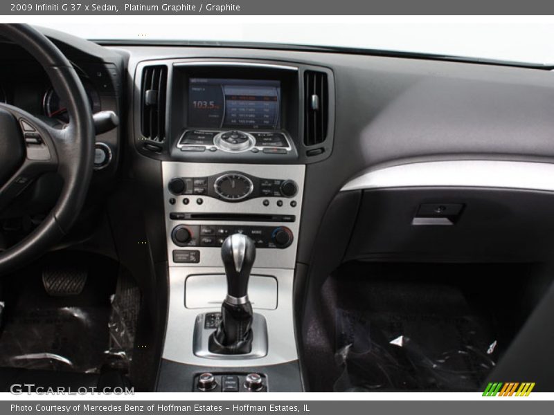 Platinum Graphite / Graphite 2009 Infiniti G 37 x Sedan