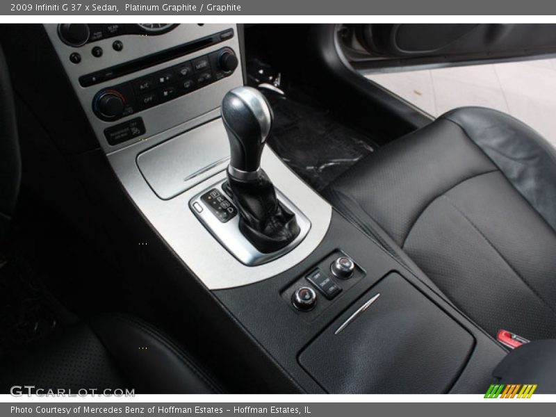 Platinum Graphite / Graphite 2009 Infiniti G 37 x Sedan