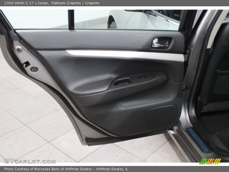 Platinum Graphite / Graphite 2009 Infiniti G 37 x Sedan