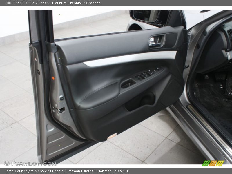 Platinum Graphite / Graphite 2009 Infiniti G 37 x Sedan