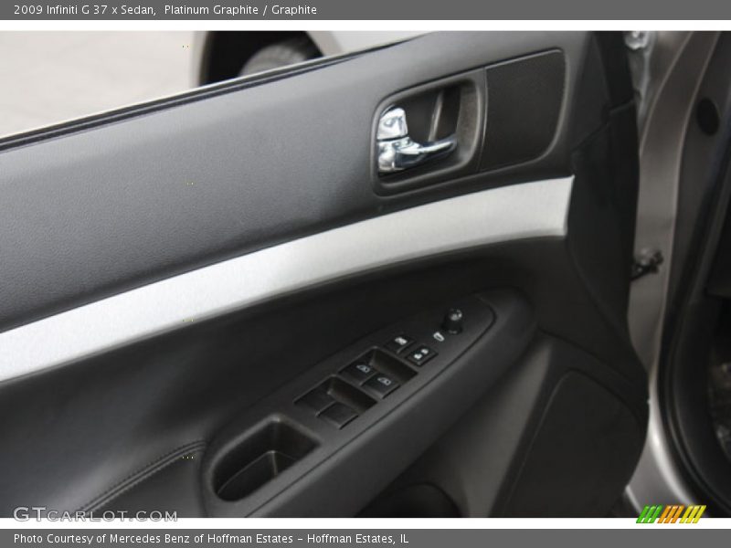 Platinum Graphite / Graphite 2009 Infiniti G 37 x Sedan