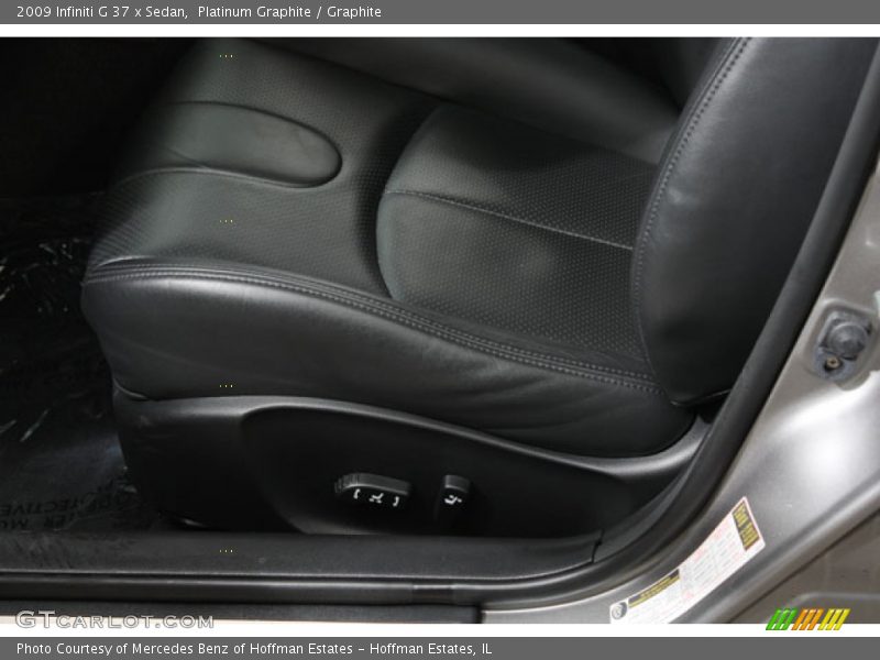 Platinum Graphite / Graphite 2009 Infiniti G 37 x Sedan
