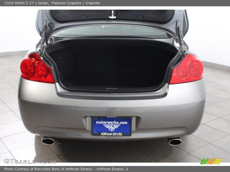 Platinum Graphite / Graphite 2009 Infiniti G 37 x Sedan