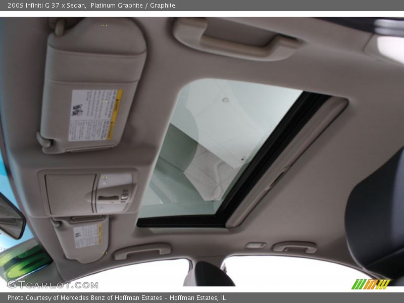 Platinum Graphite / Graphite 2009 Infiniti G 37 x Sedan