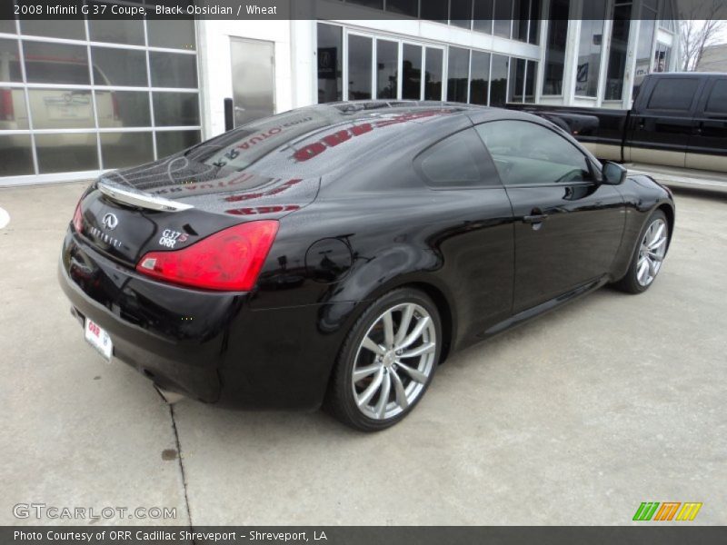 Black Obsidian / Wheat 2008 Infiniti G 37 Coupe
