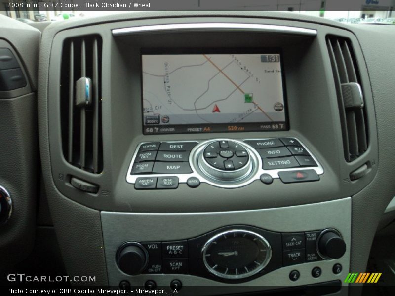 Black Obsidian / Wheat 2008 Infiniti G 37 Coupe
