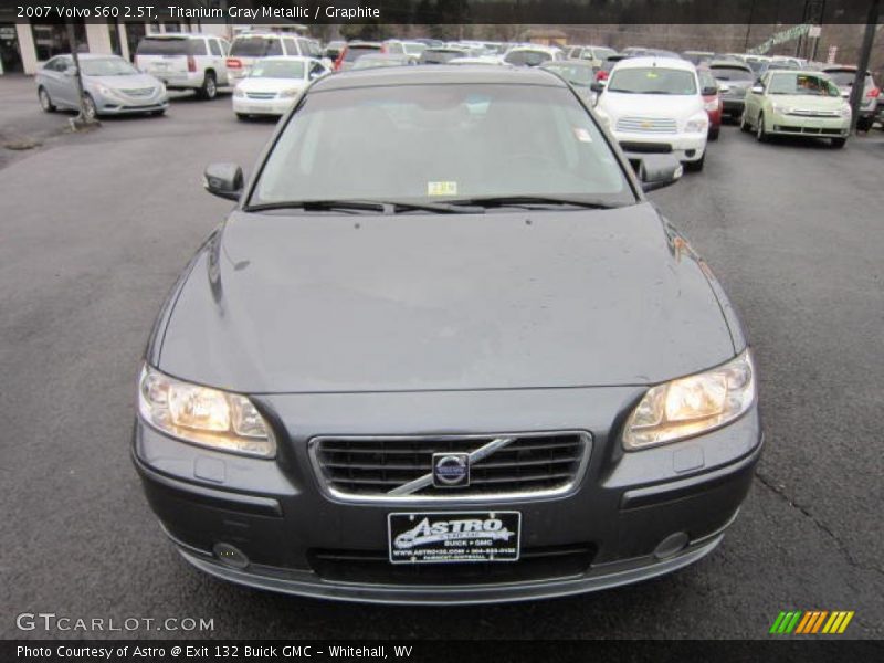 Titanium Gray Metallic / Graphite 2007 Volvo S60 2.5T
